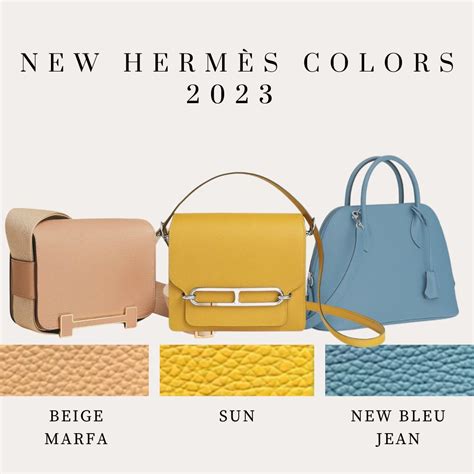 New Hermès Colors 2024 .